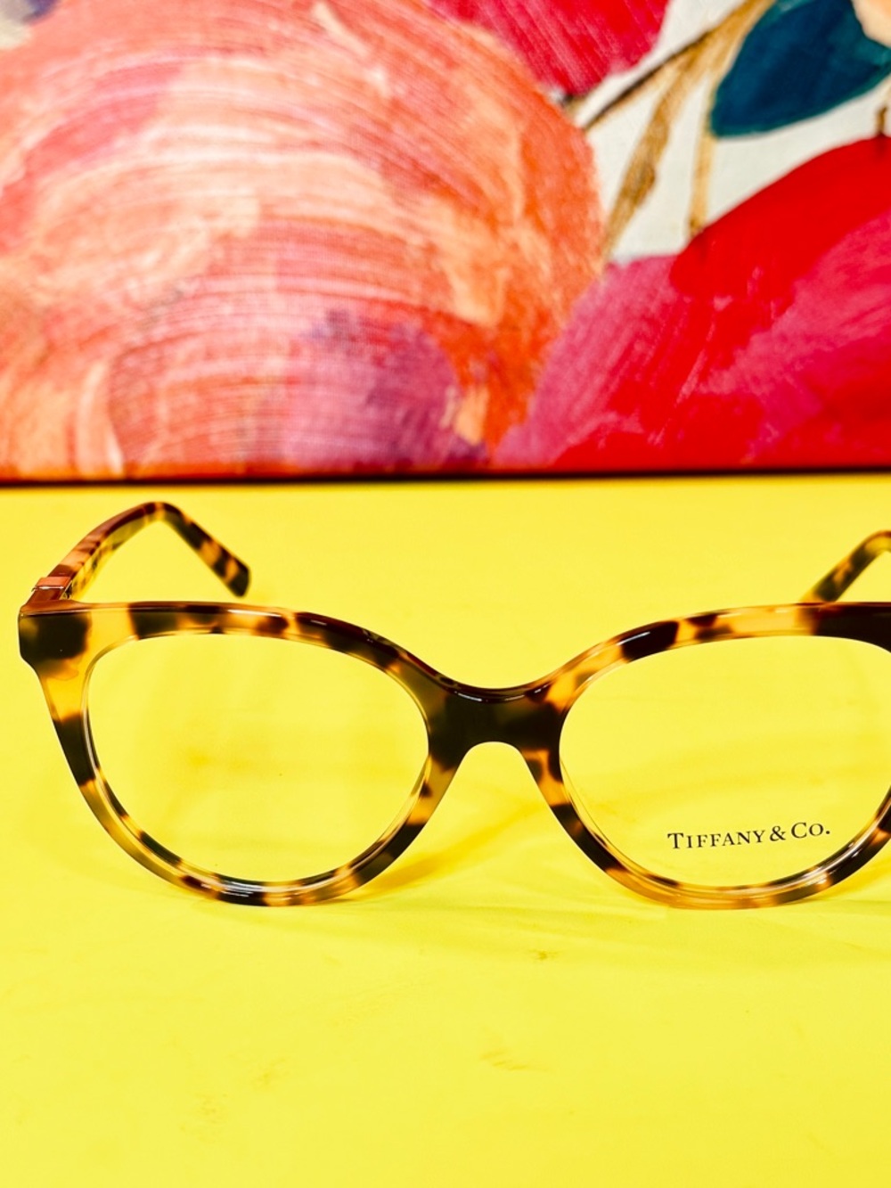 Tiffany & Co. Women's Tortoiseshell Fashion Glasses - Brown - Picture 3 of 13